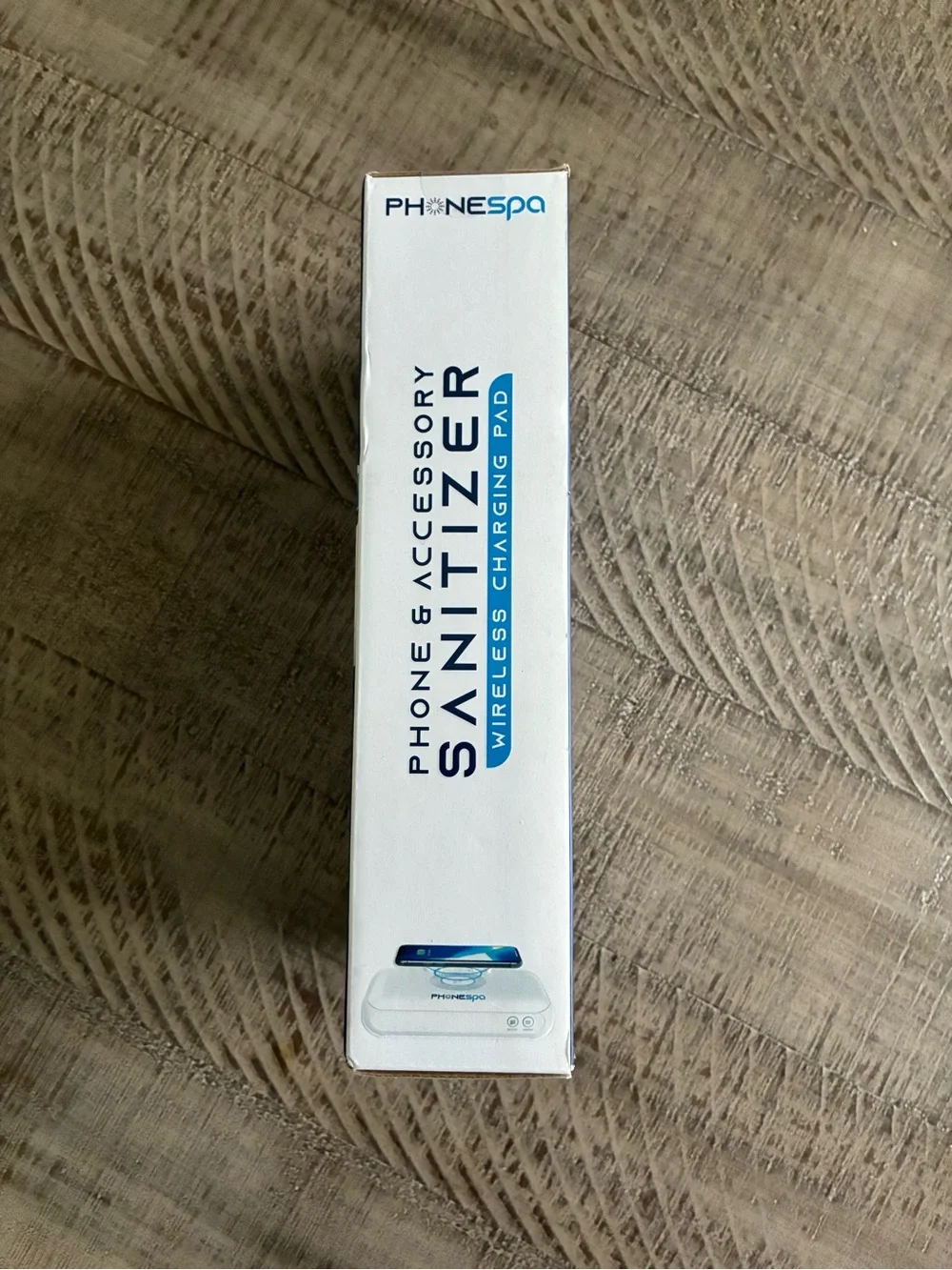 Phonespa Phone & Accessory Wireless Charging Pad and Sanitizer, NIB